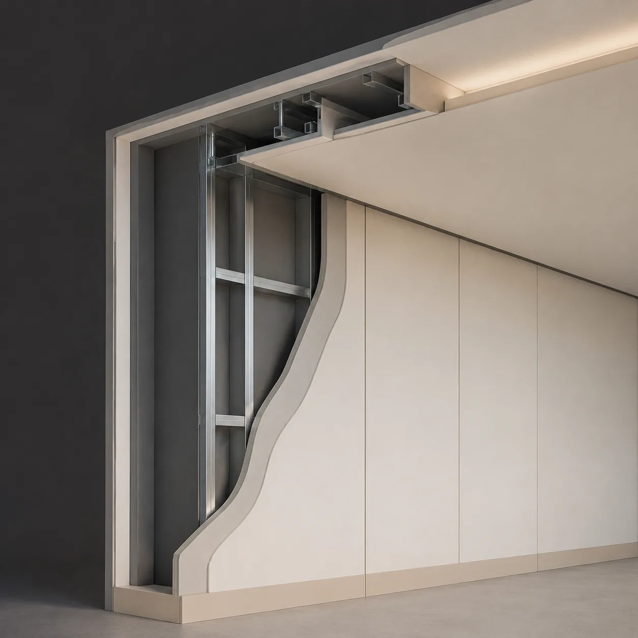 Drywall Construction | Kavak Architects - 1